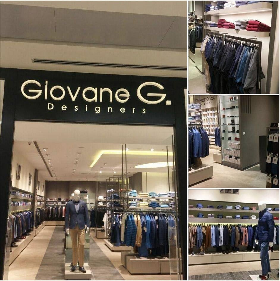 Inside a Giovane Gentile store